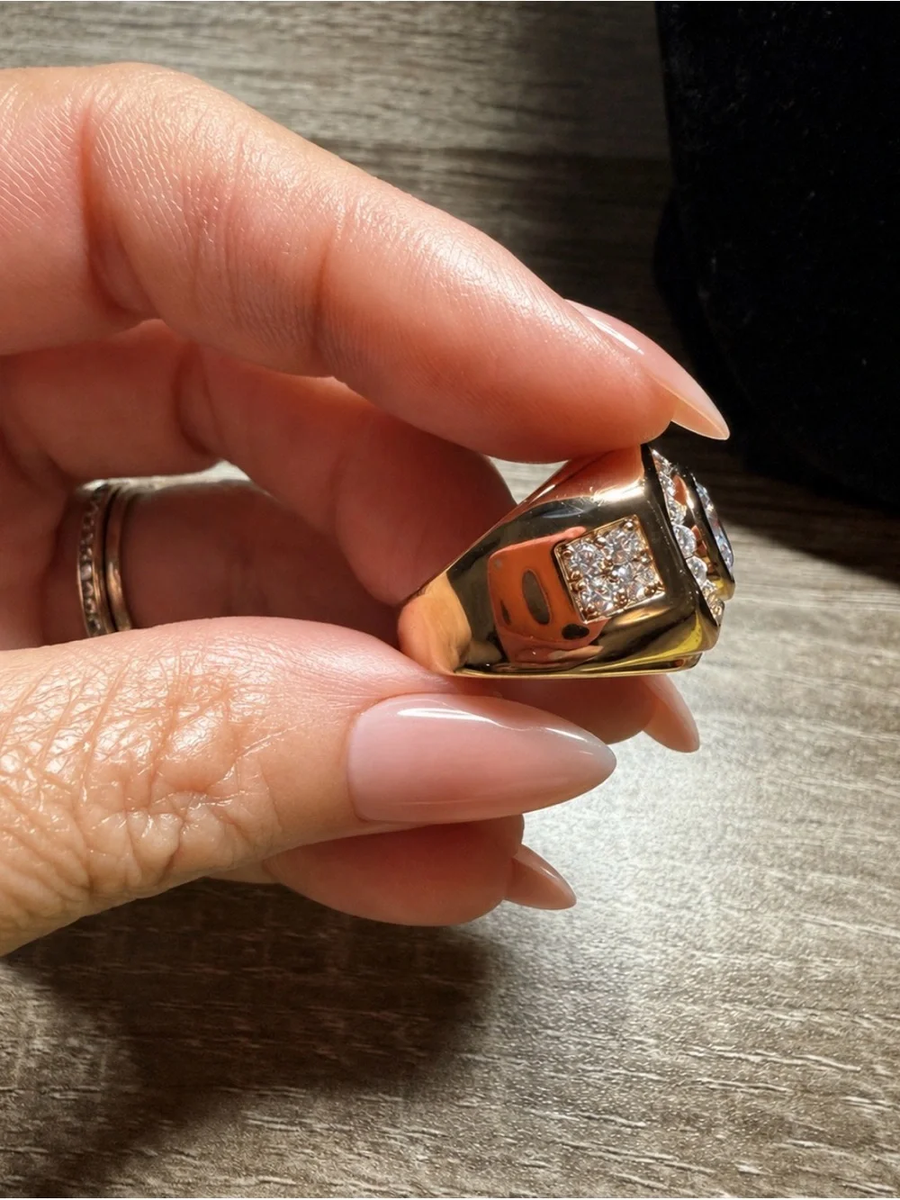 Men’s Gold-Filled Statement Ring two sizes available